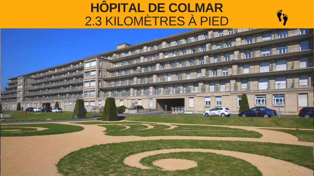 Colmar - Le Nichoir - Centre Historique - Parking Gratuit - Box Velo & Poussette Apartman Kültér fotó